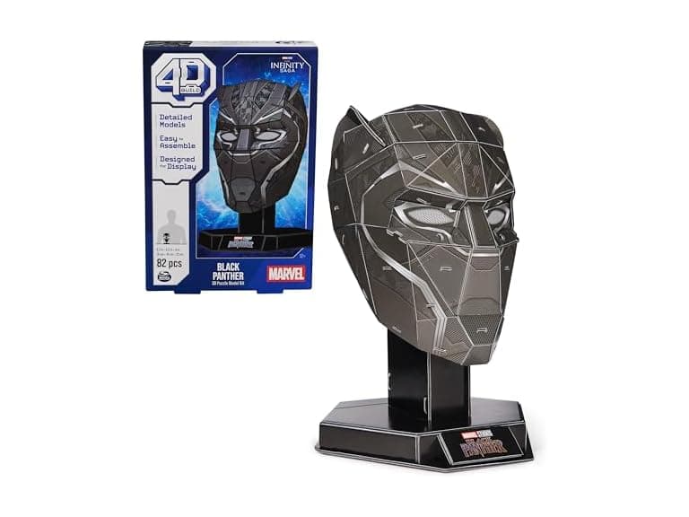 Marvel Black Panther 3D Puzzle Model Kit - Image 1
