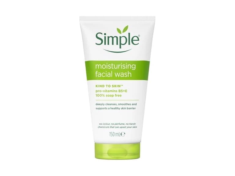 Simple Kind to Skin Moisturising Face Wash, 150 ml - Image 1