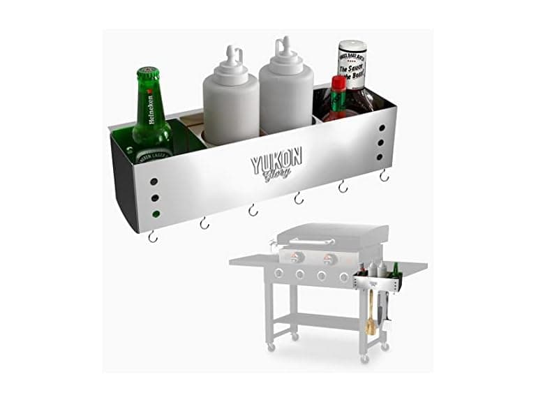 Yukon Glory Stainless Steel Griddle Caddy - Image 1