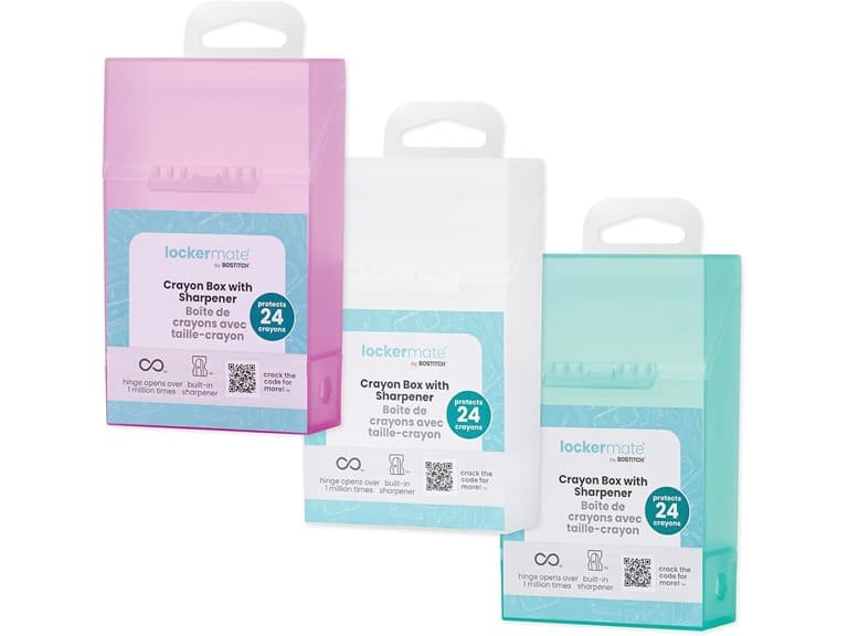 LockerMate LockerMate Crayon Box with Sharpener Hold - Image 1