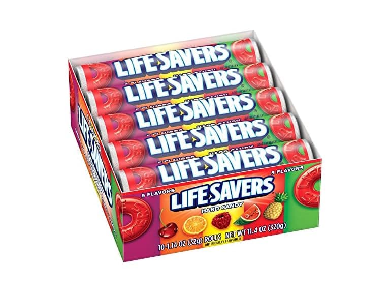 Life Savers Five Flavors Hard Candy, 10 Rolls - Image 1