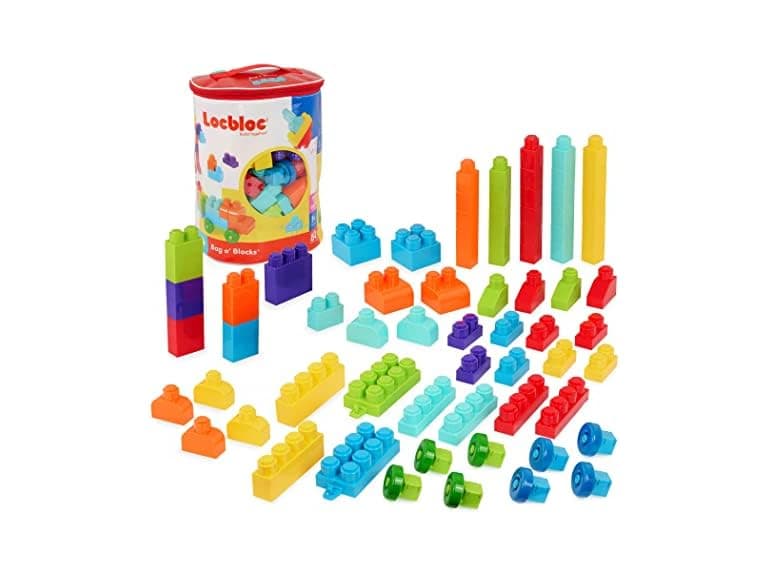 Battat 80pc Large Building Blocks w/Bag - Image 1