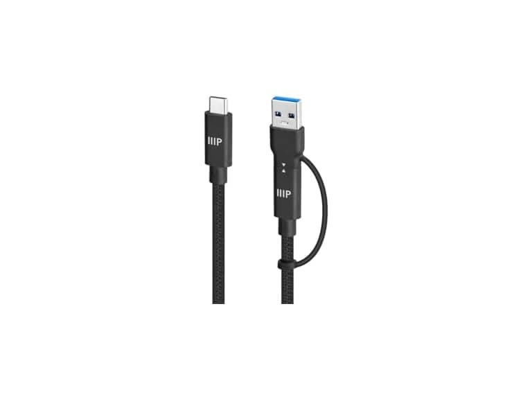 Monoprice USB4 20Gbps 240W 3ft2-Pack - Image 1