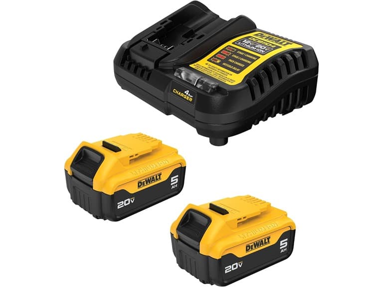 DEWALT DCB205-2c 20V MAX Lithium-Ion Battery 2pk - Image 1