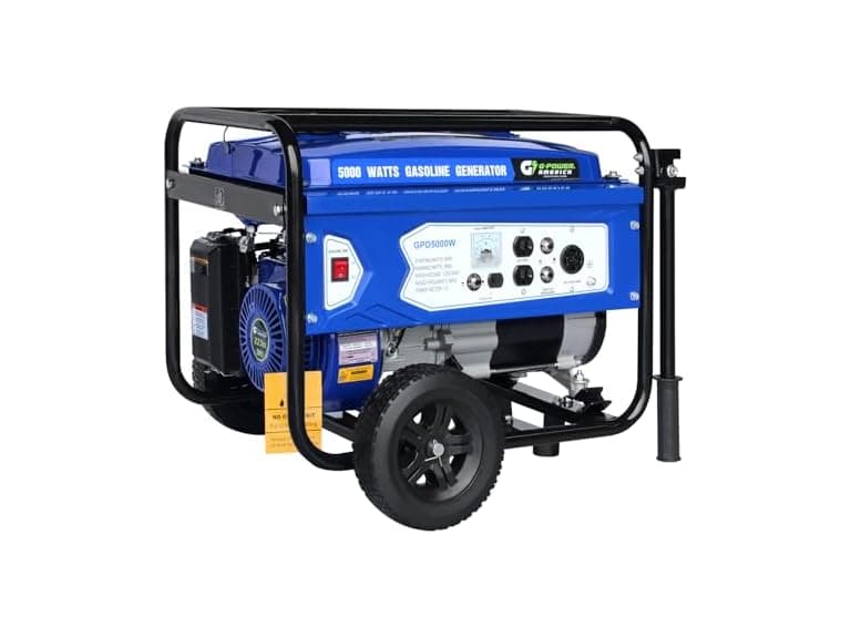 Green Power America 5000W Gas Generator - Image 1