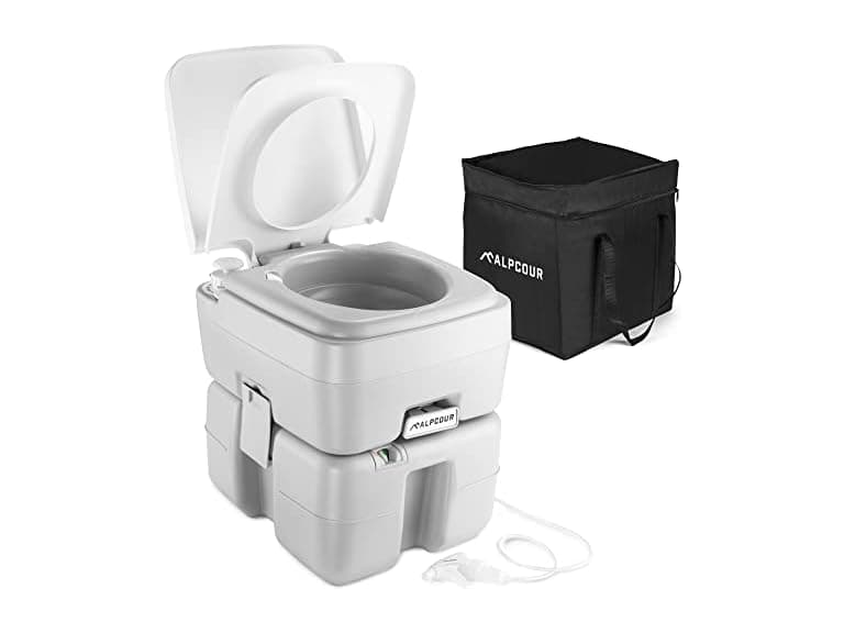 Alpcour Portable Toilet 5.3 Gallon - Image 1