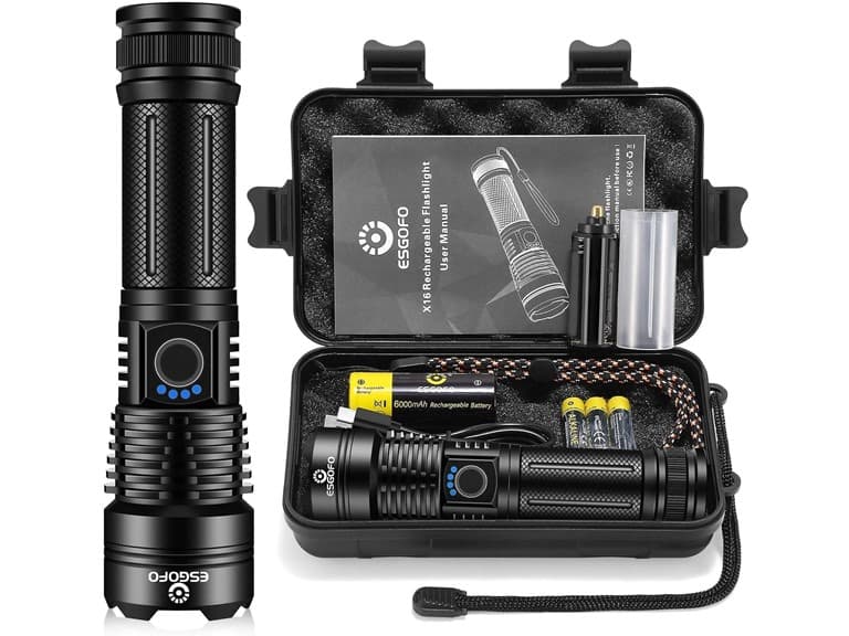 Esgofo Rechargeable Flashlight - Image 1