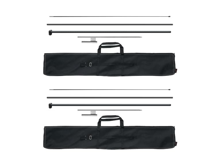 VEVOR Feather Flag Pole Kit, 2 Packs Swooper Flag Pole - Image 1