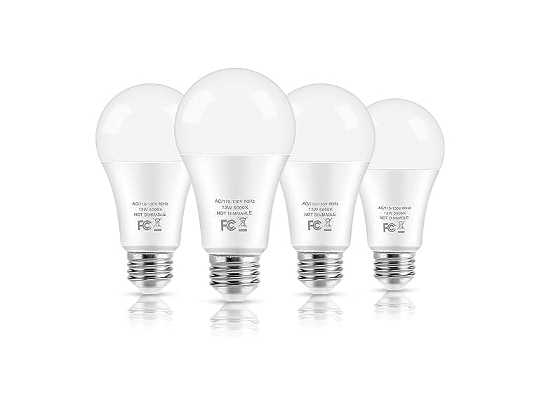 LED Light Bulbs, 100 Watt Equivalent A19 (Your Choice)