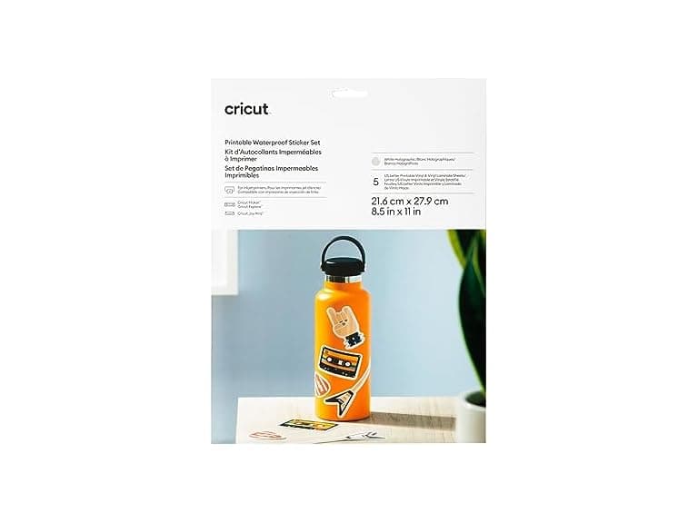 Cricut Printable Waterproof Holographic Stick Set - Image 1