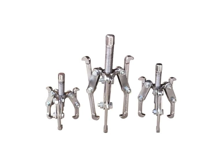 EXXO 5104 3 PC Gear Puller Tool Set - 3", 4", & 6" - Image 1