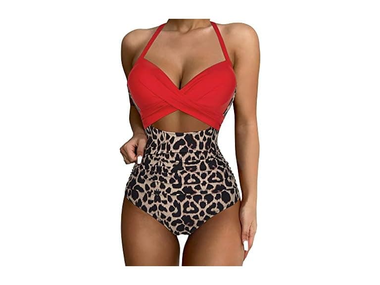Suuksess Girls (4-6) Sexy Cutout One Up Swimsuits - Image 1