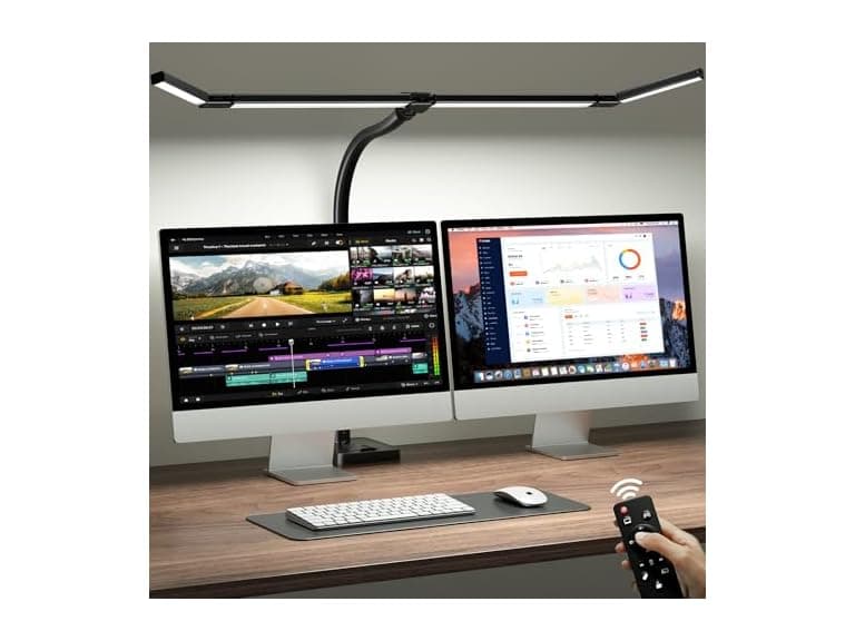 ONEMIX LED Desk Lamp with Clamp - Image 1