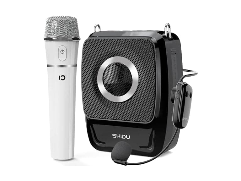 SHIDU Black 50W Peak Voice Amplifier