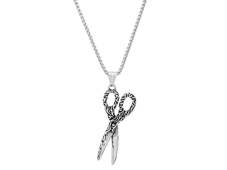 Rope Chain With Scissor Pendant - Image 1