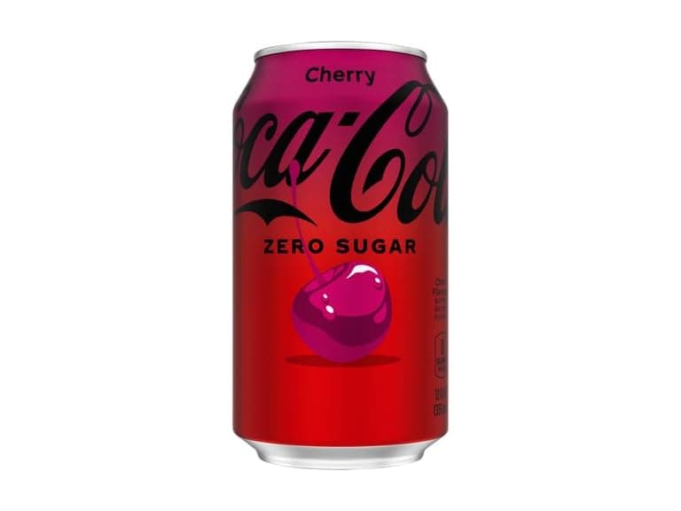 1CT Coke Zero Cherry, 12 fl oz - Image 1