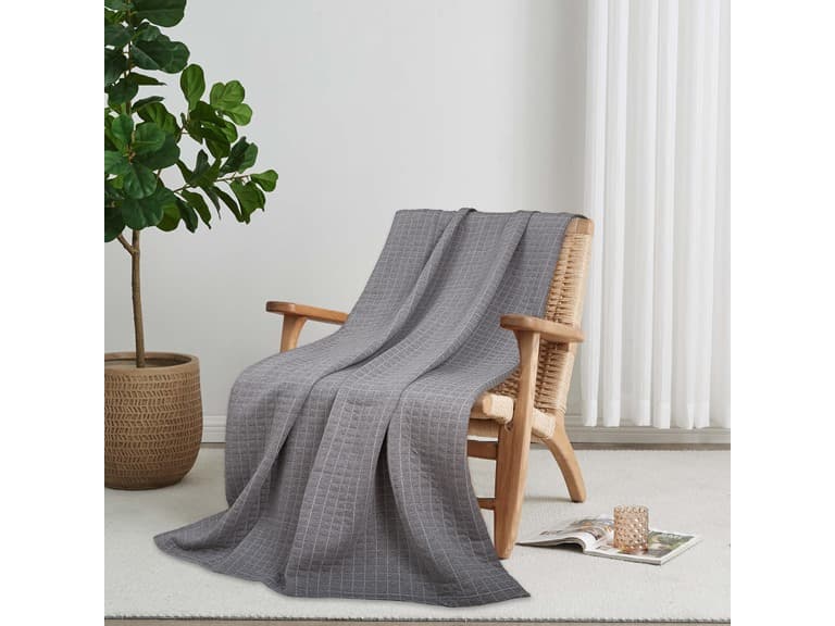 Katama 50"x70" Cotton Melange Jersey Throw - Image 1