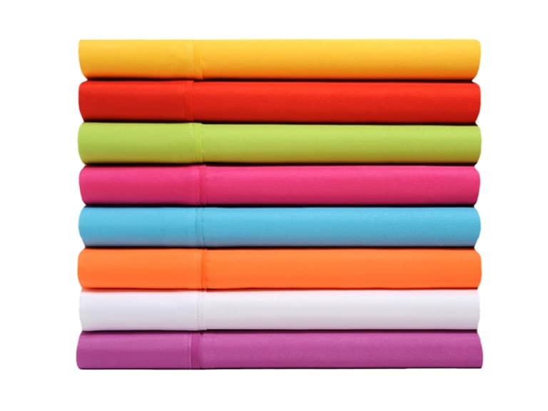4-Piece "Brights" Microfiber Sheet Set - Image 1