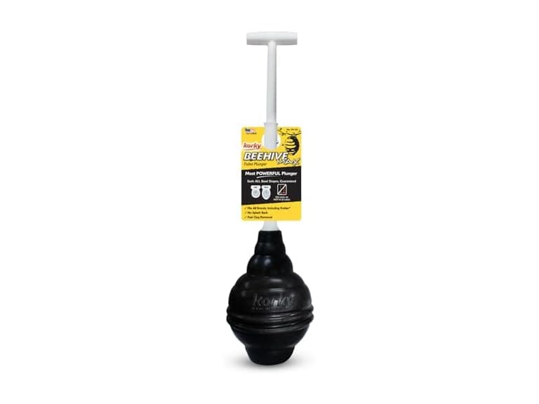 Korky BeehiveMAX Heavy Duty Toilet Plunger - Image 1
