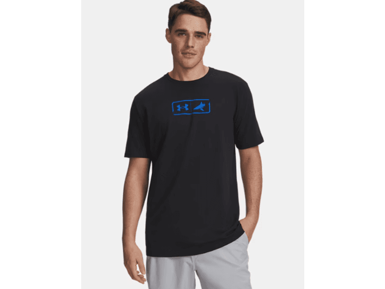 Under Armour BlacktipH Fish Logo T-Shirt - Image 1
