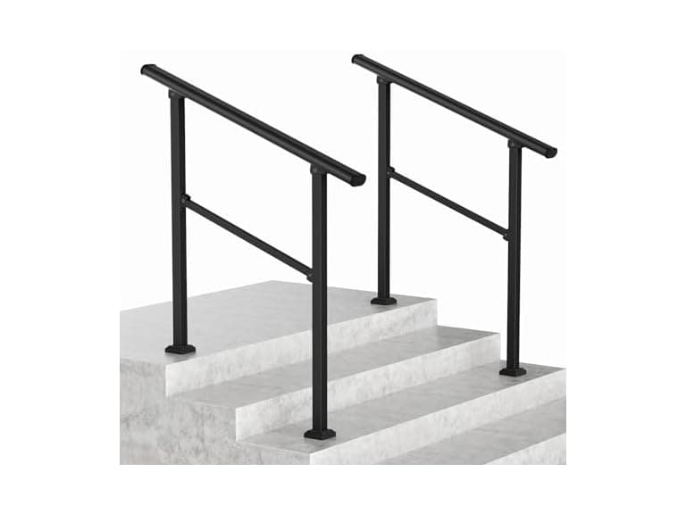 LOVMOR 3 Step Hand Rails 2-Pack - Image 1