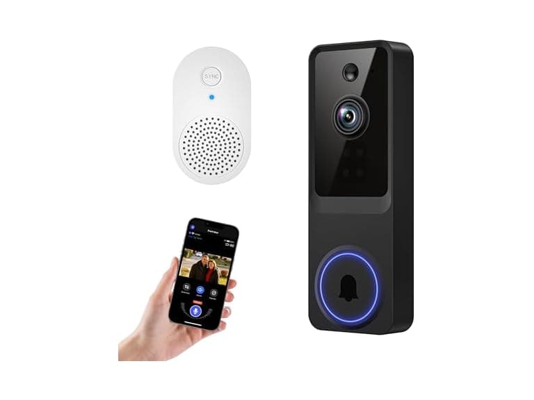 ByteBlaz 1080p Wireless Video Doorbell Camera - Image 1