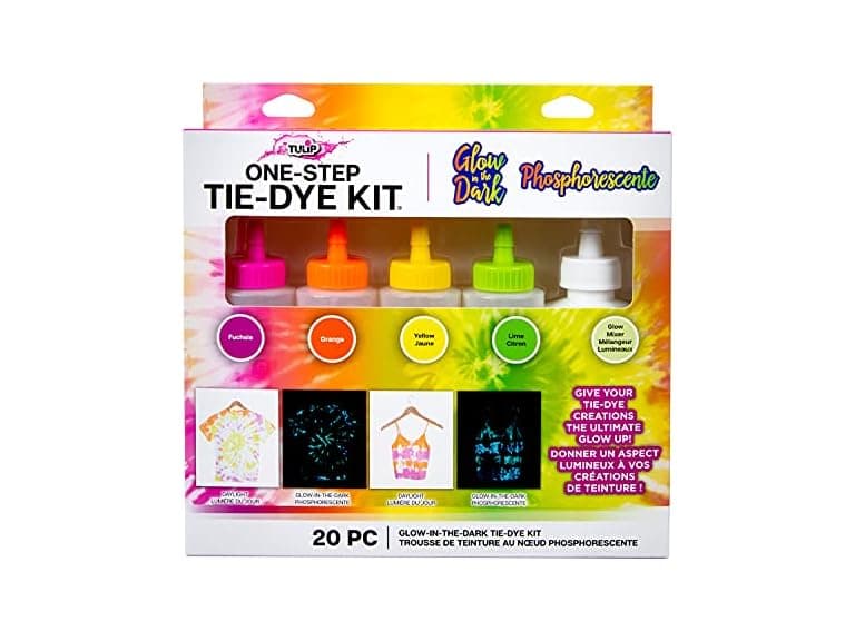 Tulip One-Step Tie-Dye Kit, Glow in the Dark Neon - Image 1