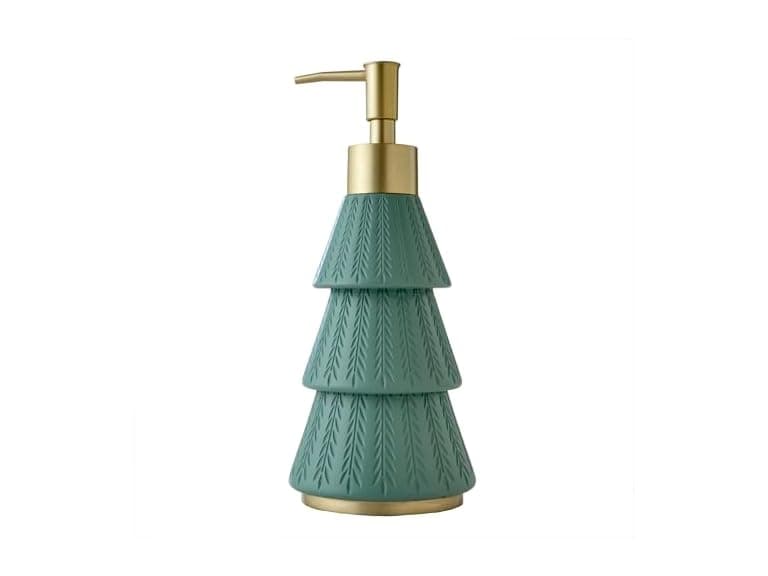 SKL Home Christmas Winter Pines Soap/Lotion Dispenser - Image 1