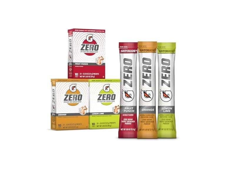 30PK Gatorade G Zero Sports Drink Mix Powder - Image 1