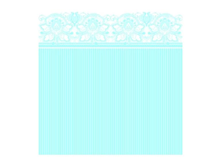Bluesky Trading Cocktail Napkins Light Blue Lace