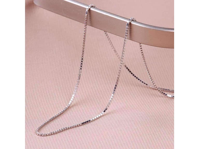 Yeidid 925 Silver 16 - 30" Box Chains - Image 1