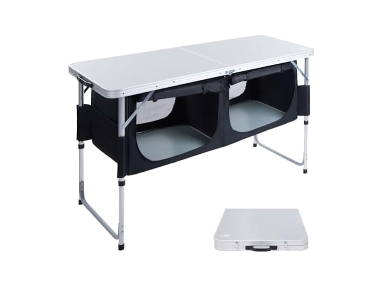 EVER ADVANCED Folding Camping Table - Image 1