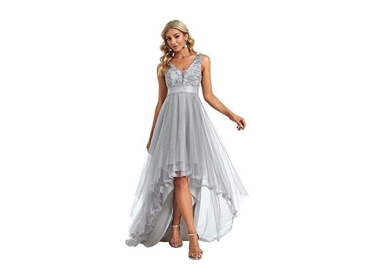 Ever-Pretty Women (14) Appliques High Low Dress - Image 1