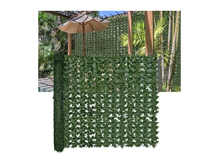 DOPGIB Artificial Ivy Fence 60"x140" - Image 1