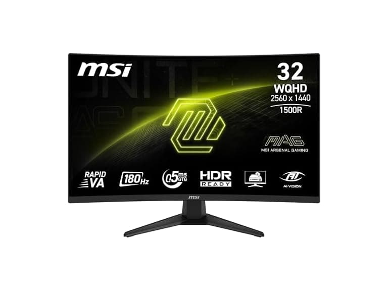 MSI MAG 321CQF E18W Monitor - Image 1