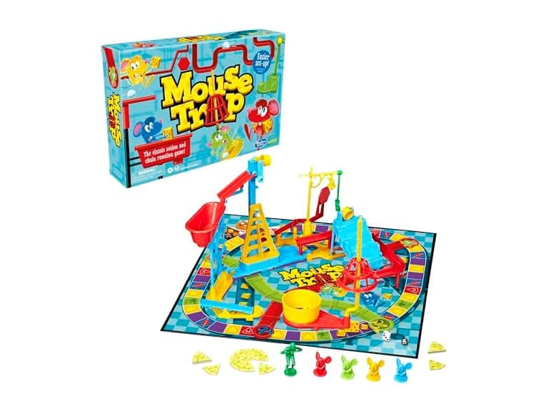 Hasbro Gaming Mouse Trap Board Game - Image 1