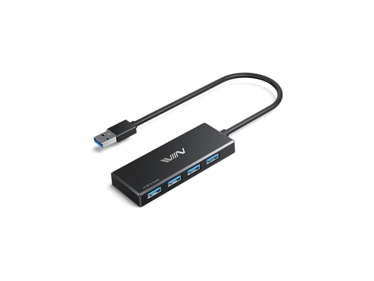 IVIIN USB 3.0 HUB 4 Port-Black - Image 1