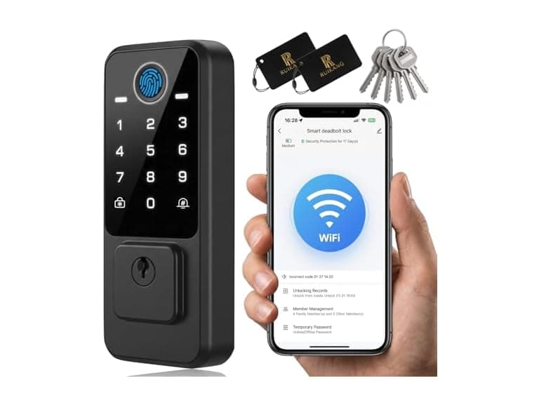 RUIKANG POWER WiFi Smart Door Lock