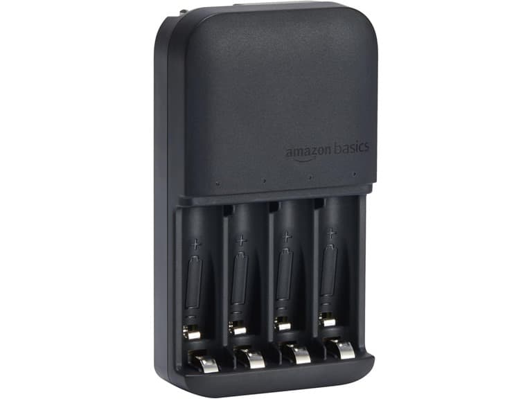 AmazonBasics Battery Charger for Rechargeable AA and AAA NiMh Batteries - Image 1