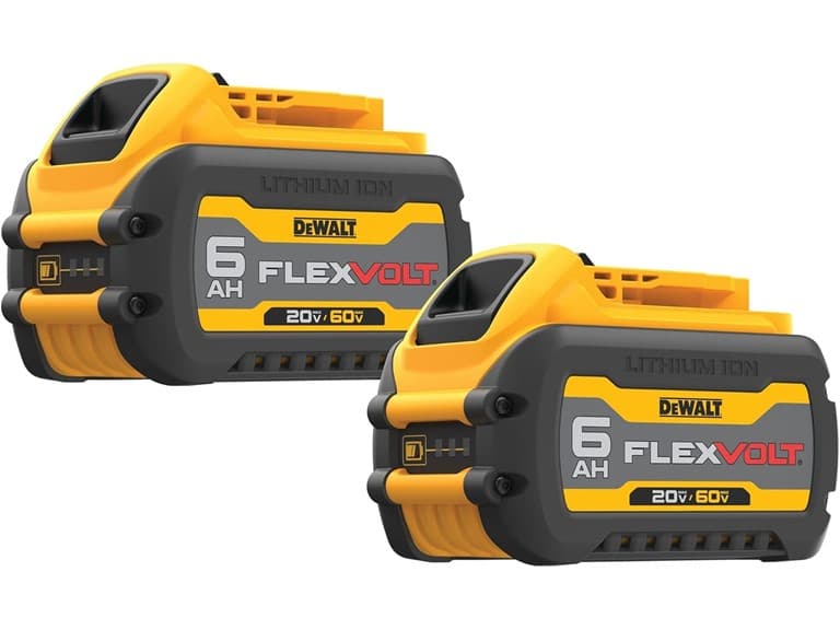DEWALT DCB606-2 20V MAX* Batteries, 6.0Ah, 2-Pack - Image 1