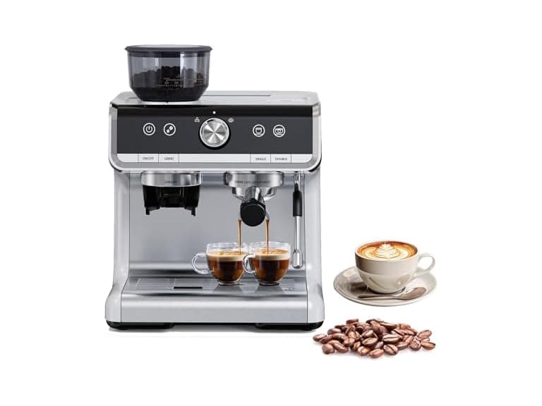 Acekool 20 Bar Espresso Machines with Grinder - Image 1