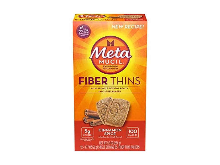 Metamucil Fiber Thins Cinnamon Spice - 12ct - Image 1