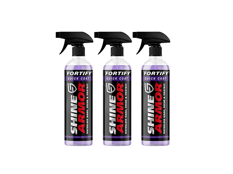 3 PACK Shine Armor 16oz Car Wax Spray - Image 1