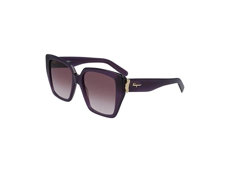 Ferragamo Unisex SF968S Sunglasses Violet - Image 1