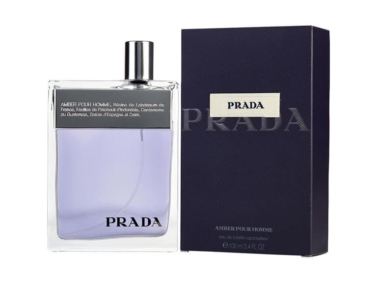 Prada Amber Pour Homme/Prada EDT Spray 3.4 Oz - Image 1