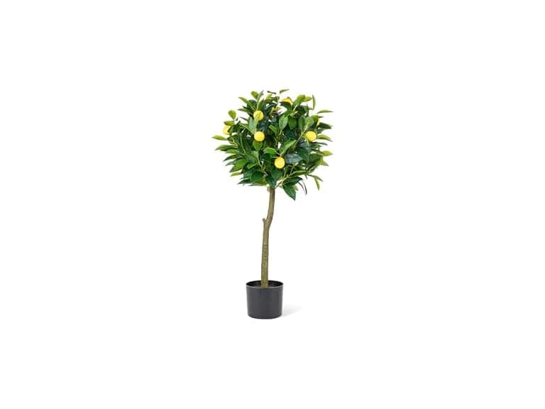 Abbott Collection 3ft Artificial Lemon Topiary - Image 1