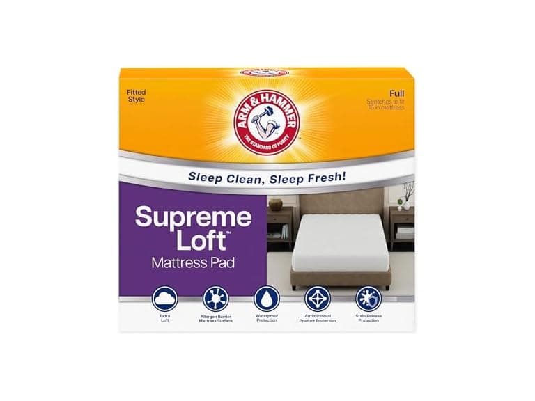 Arm & Hammer Supreme Loft Mattress Pad - Image 1