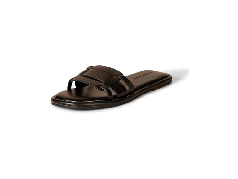 Amazon Essentials Women's Woven Padded Slide Sandal - Image 1
