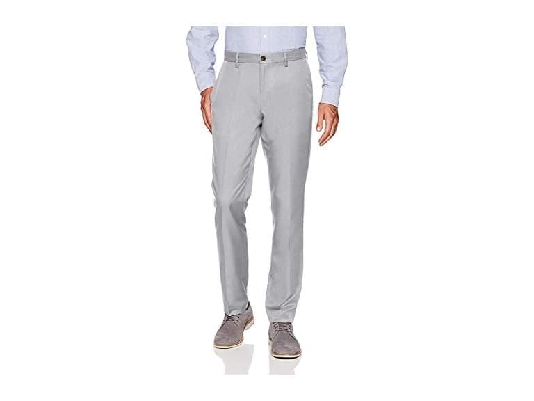 Amazon Essentials Mens SlimFit Flat-Front Dress Pant - Image 1