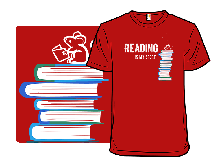 Reading Is My Sport Red Remix - Image 1